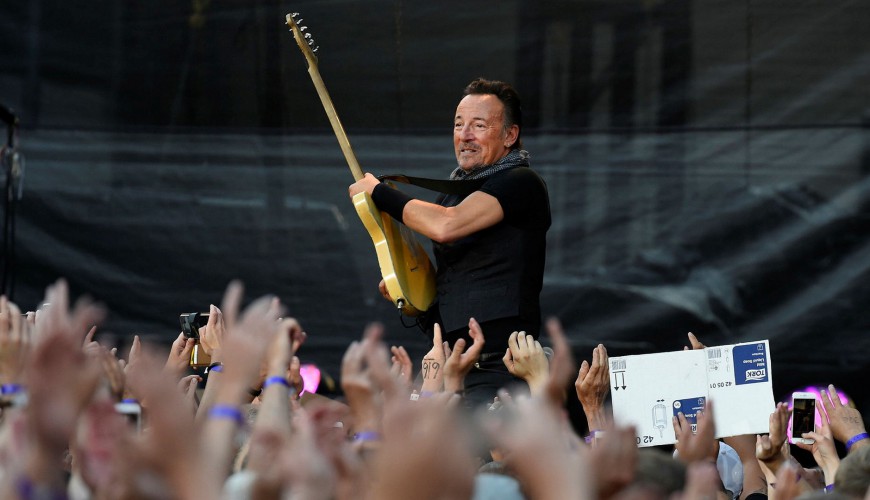 Bruce Springsteen på Friends Arena 2024.